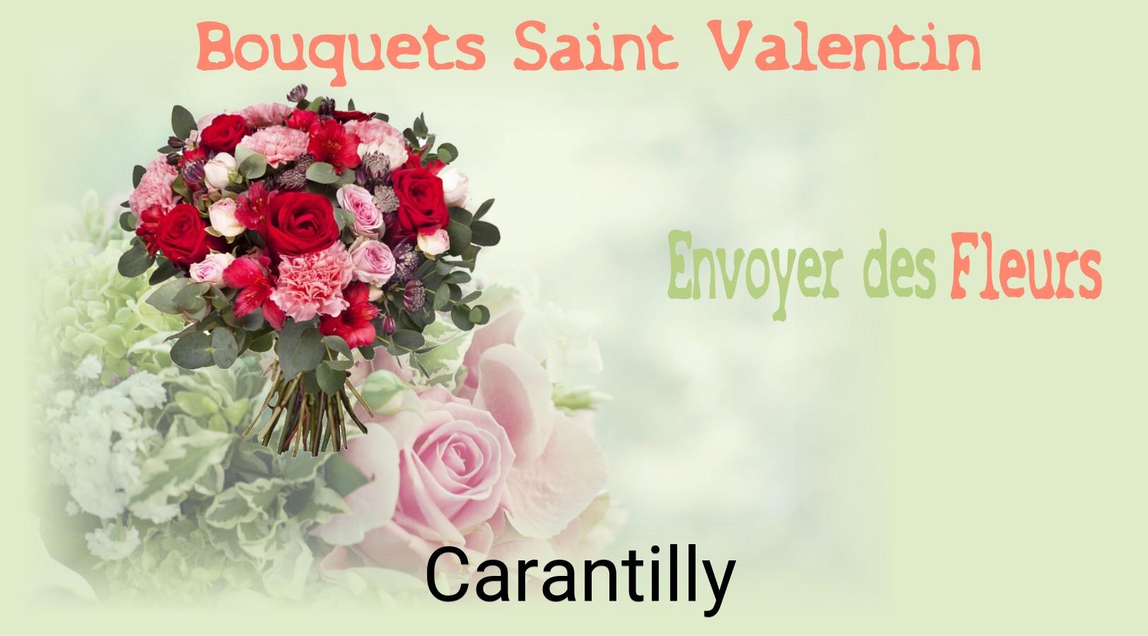 Roses de Saint-Valentin livrées à Carantilly